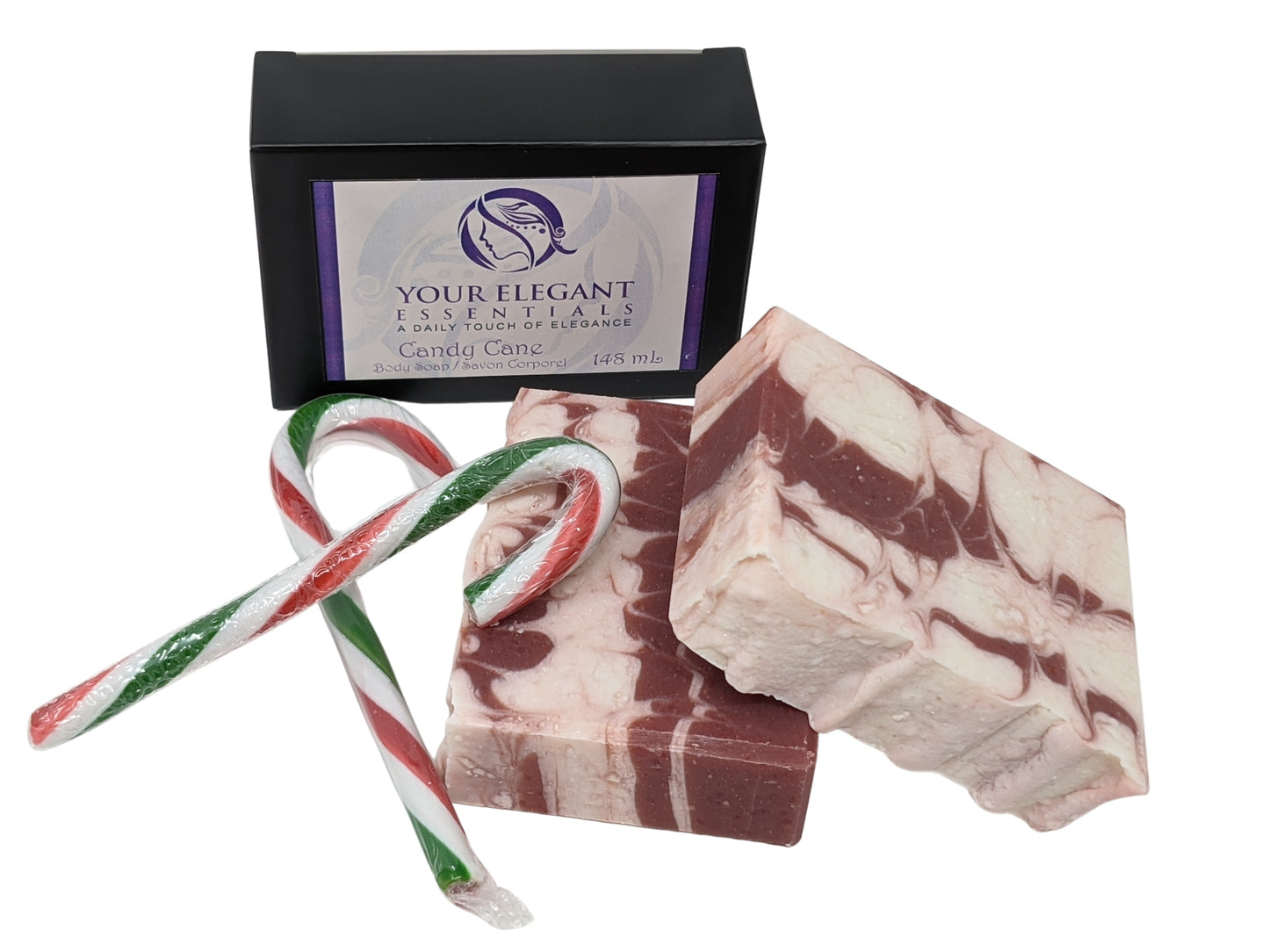 Candy Cane Body Soap
