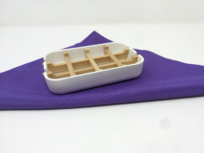 Soap Dish - Recycled Fibre and Bamboo