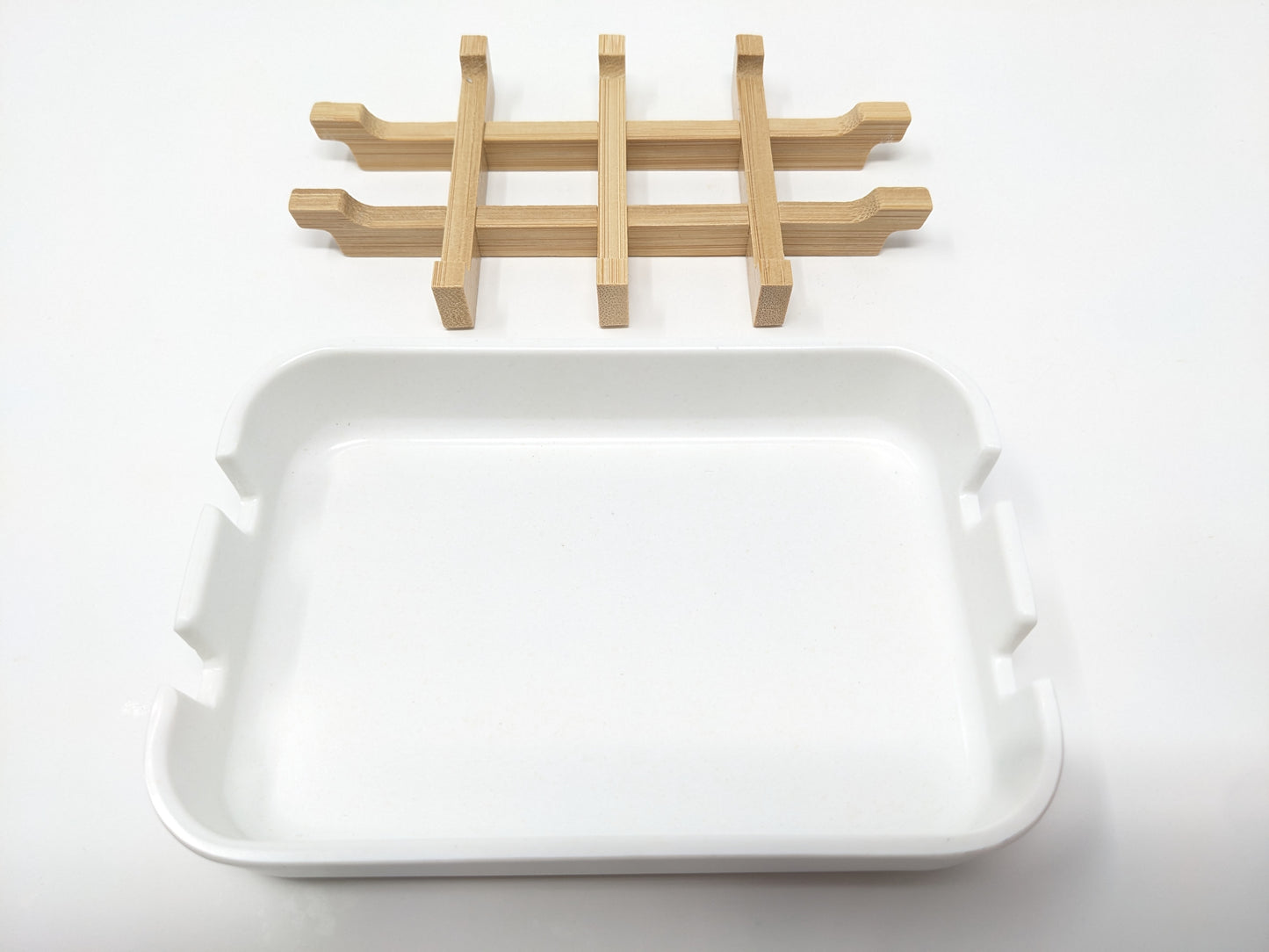 Soap Dish - Recycled Fibre and Bamboo
