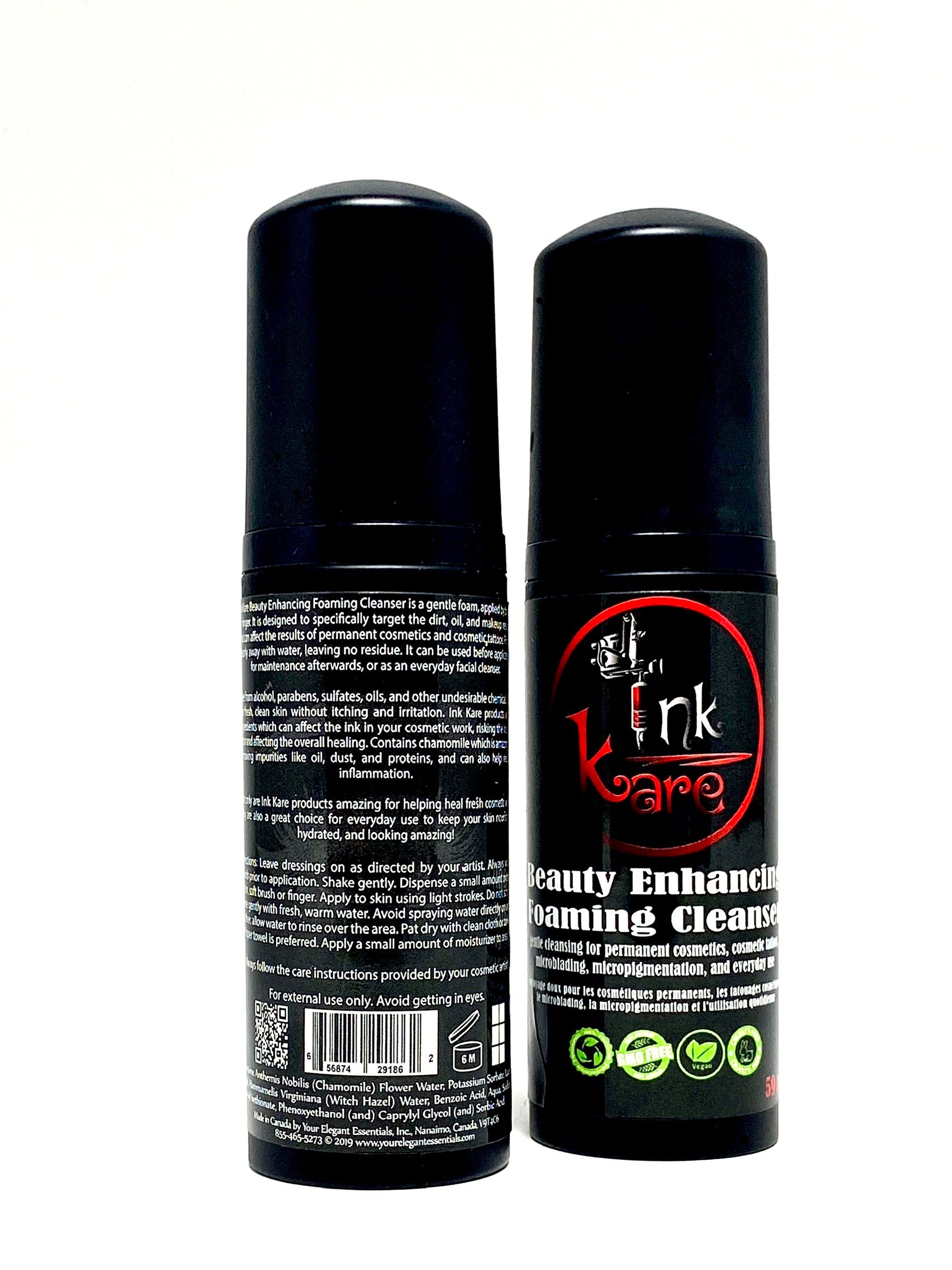 Ink Kare Beauty Enhancing Foaming Cleanser