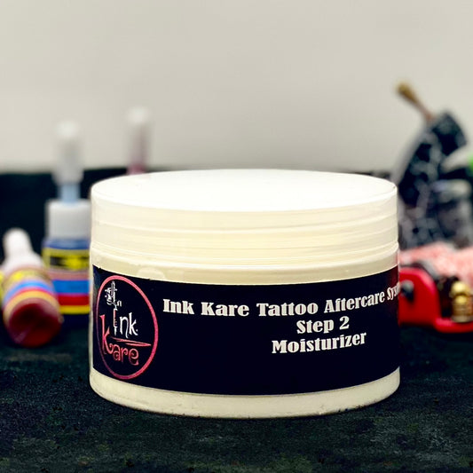 Ink Kare - Step 2 - Tattoo Moisturizer