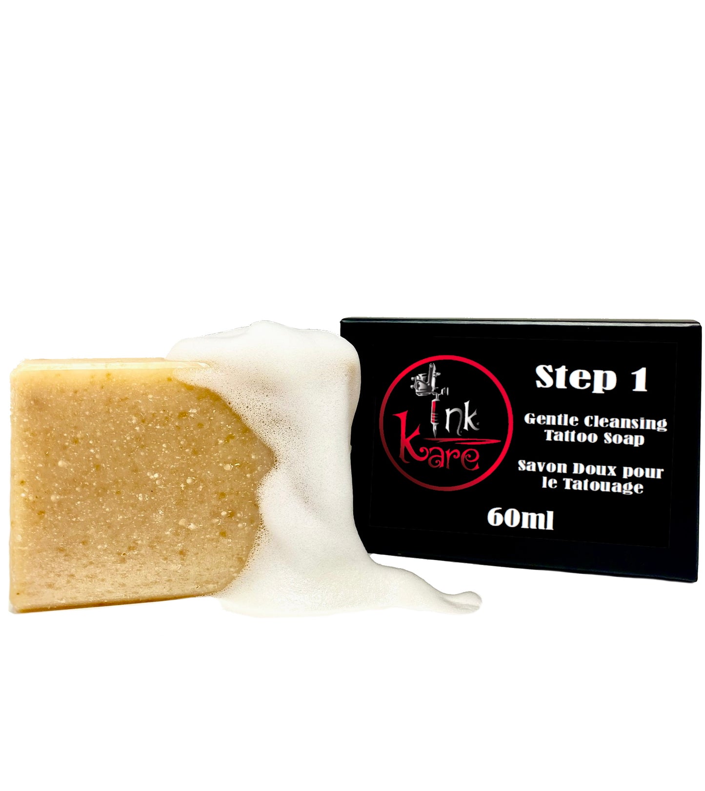 Ink Kare - Step 1 - Gentle Cleansing Tattoo Soap
