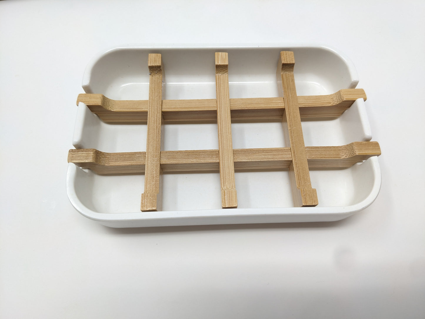 Soap Dish - Recycled Fibre and Bamboo