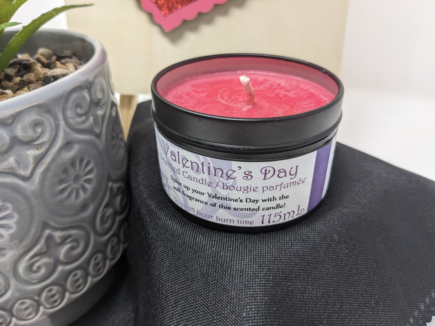 Valentine's Day Scented Candle